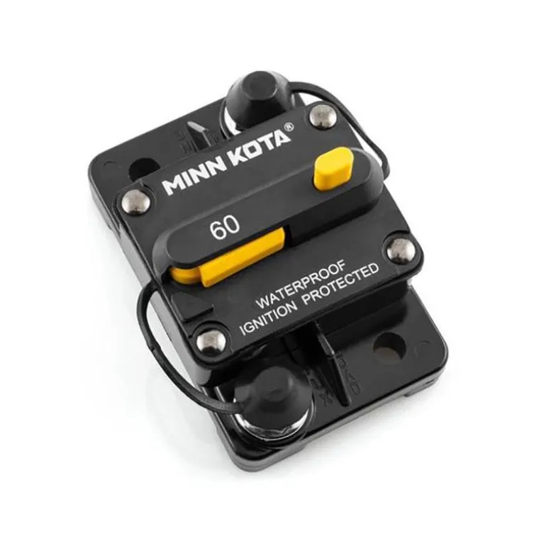 Disjoncteur Fusible Minn Kota Coupe Circuit 60A Étanche Pour Moteur 12/24/36V