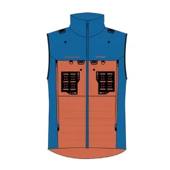 Devaux Vestes De Pêche^Doudoune Homme Trek'fly - Orange/Bleu