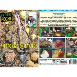 Vidéotel Cadeaux & Décoration|Cadeaux & Décoration^Dvd - Amorçage En Etang : Coup, Anglaise Et Feeder Avec Jean Desque - Peche Au Coup - Video Peche