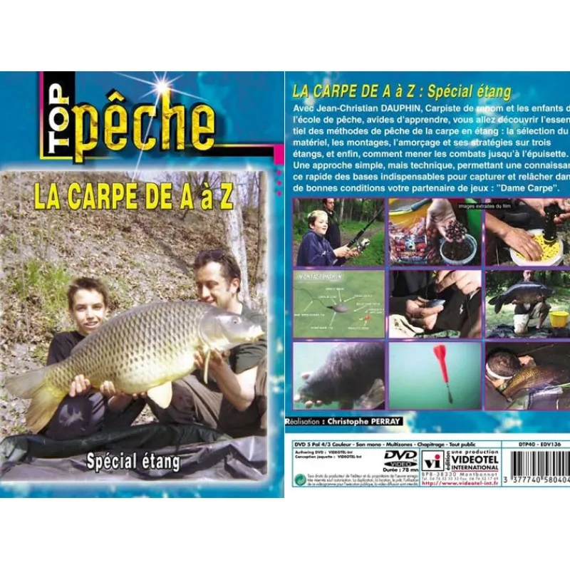 Vidéotel Cadeaux & Décoration|Cadeaux & Décoration^Dvd - La Carpe De A À Z
