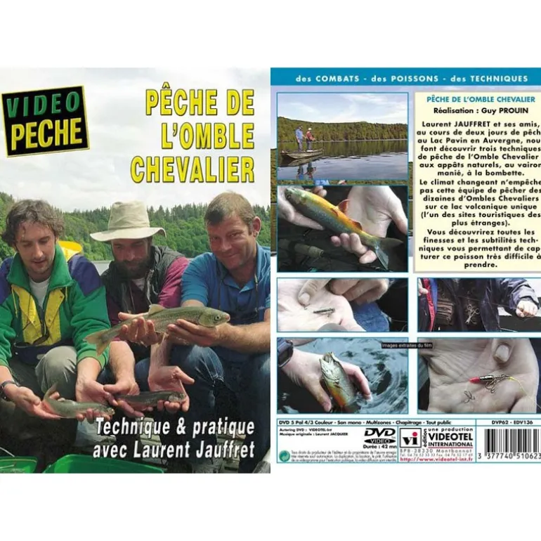 Dvd - Pêche De L'omble Chevalier
