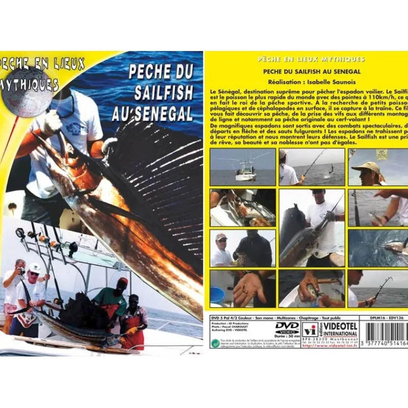 Vidéotel Cadeaux & Décoration|Cadeaux & Décoration^Dvd - Peche Du Sailfish Au Senegal