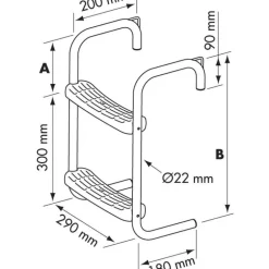 Echelle Plastimo Inox Pour Ponton