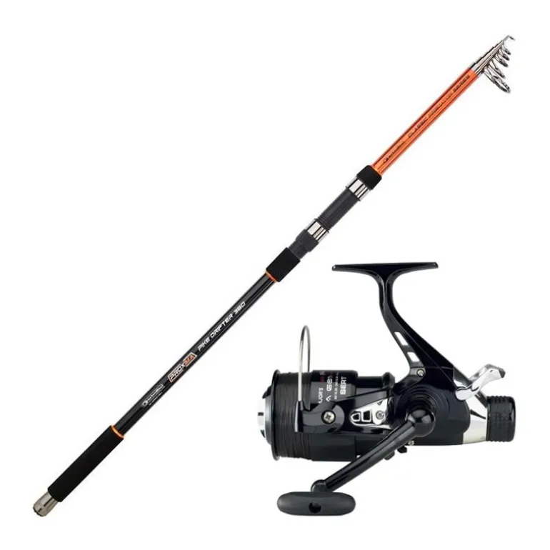 Ensemble Garbolino Proxima Pike Drifter + Moulinet Aka Hrs Fd