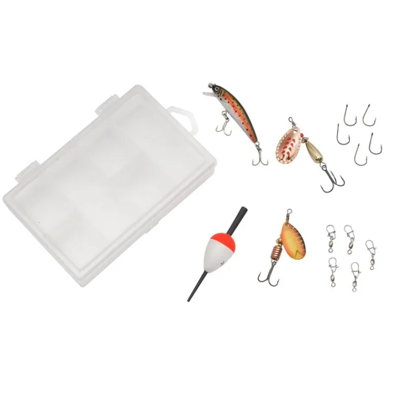 Abu Garcia Ensembles Carnassier^Ensemble Spinning Diplomat Wilderness Survival 4Pc Combo