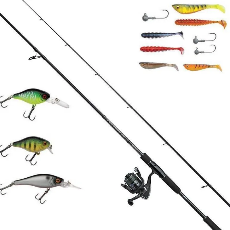 Abu Garcia Ensembles Carnassier^Ensemble Spinning Fast Attack Pro Spinning Combo
