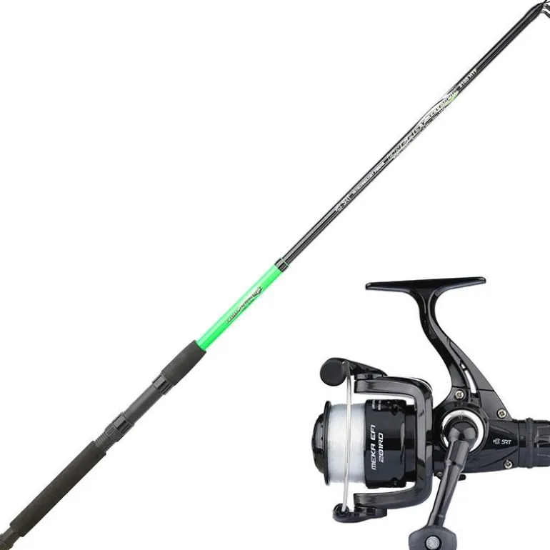 Ensemble Spinning Télescopique Srt Fish Instinct Energy Telespin + Meka Efi Fd