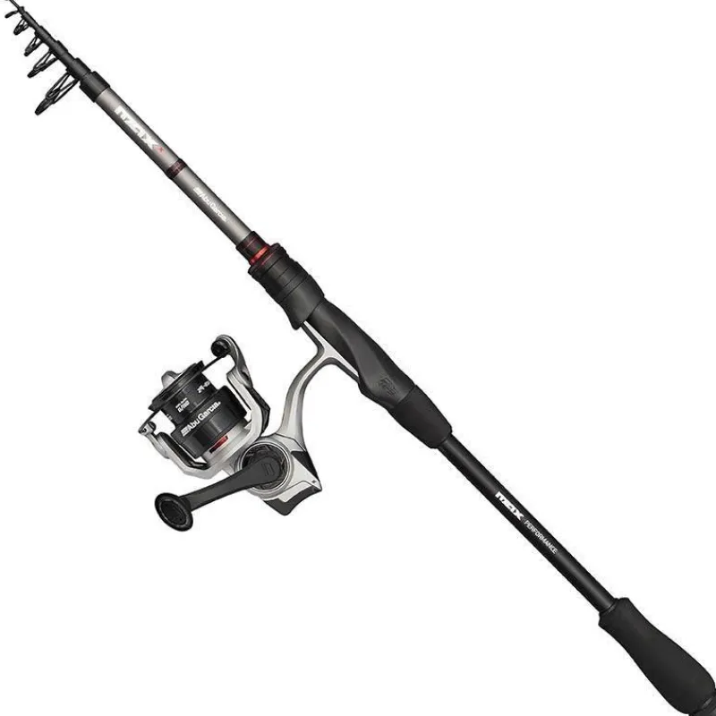 Abu Garcia Ensembles Carnassier^Ensemble Spinning Télescopique Max X Spinning Combo