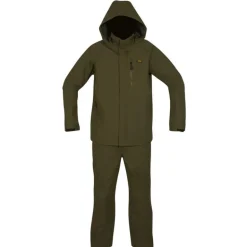 Ensemble Veste Et Salopette Homme Avid Carp Revolve Waterproof Suit - Kaki