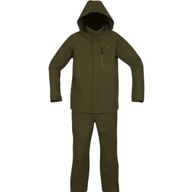 Ensemble Veste Et Salopette Homme Avid Carp Revolve Waterproof Suit - Kaki