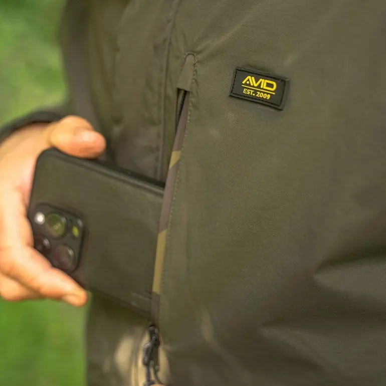 Ensemble Veste Et Salopette Homme Avid Carp Revolve Waterproof Suit - Kaki