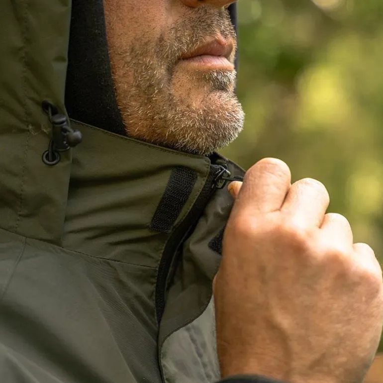Ensemble Veste Et Salopette Homme Avid Carp Revolve Waterproof Suit - Kaki