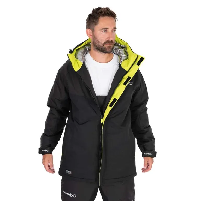 Ensemble Veste Et Salopette Homme Fox Matrix Therma Foil Winter Suit - Noir