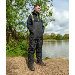 Ensemble Veste Et Salopette Homme Fox Matrix Therma Foil Winter Suit - Noir