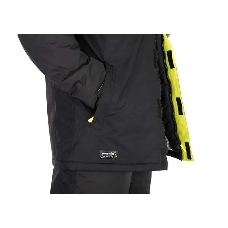 Ensemble Veste Et Salopette Homme Fox Matrix Therma Foil Winter Suit - Noir