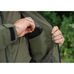 Ensemble Veste Et Salopette Homme Korum Superseal Waterproof - Kaki