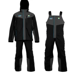 Preston Innovations Vestes De Pêche^Ensemble Veste Et Salopette Homme Df Lite Suit - Noir/Gris
