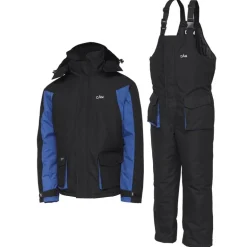 Ensemble Veste Et Salopette Homme Dam O.T.T. Thermal Suit - Noir/Bleu