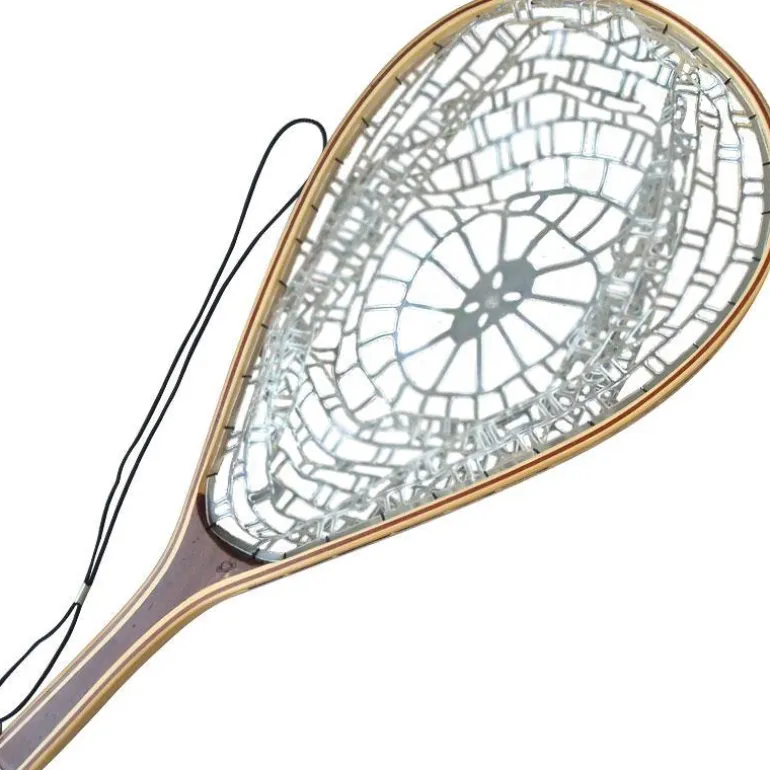 Epuisette Raquette Mouche Tof Filet Caoutchouc Transparent
