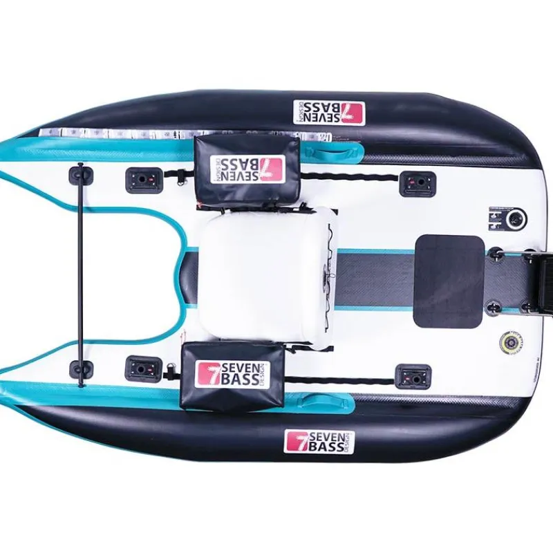 Seven Bass Float Tube & Accessoires|Float Tubes & Accessoires^Float Tube Flatform Xl Seafoam-Black