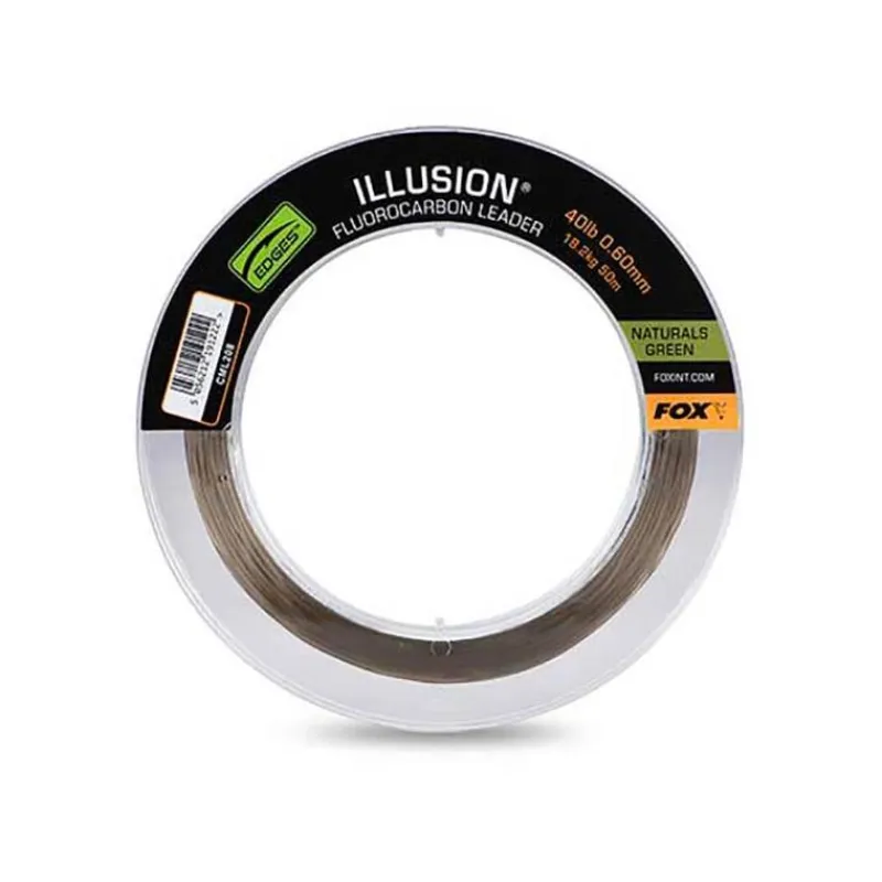 Fox Montages Carpe^Fluorocarbone Illusion Fluorocarbon Leaders - 50M