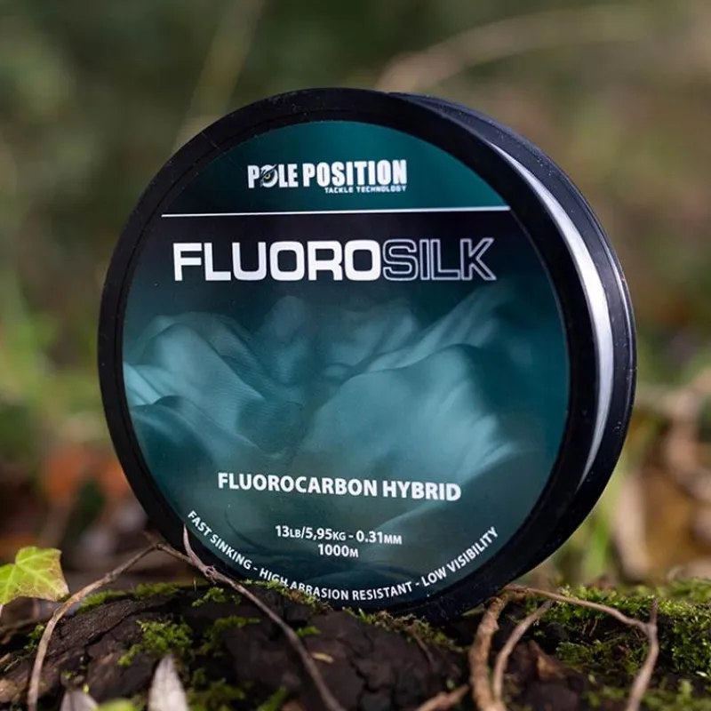 Pole Position Montages Carpe^Fluorocarbone Fluorosilk Hybrid - 1000M