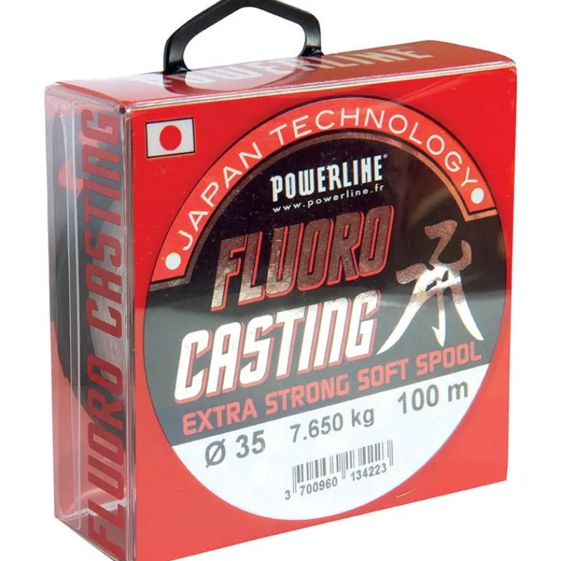 Powerline Fils - Tresses - Bdl Carnassier^Fluorocarbone Fluoro Casting - 100M