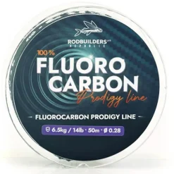 Rodbuilders Republic Fils - Tresses - Bdl Carnassier^Fluorocarbone Fluorocarbon Prodigy Lines - 50M