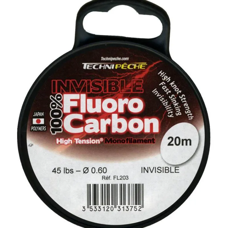 Technipêche Montage Silure^Fluorocarbone Invisible 10M A 20M