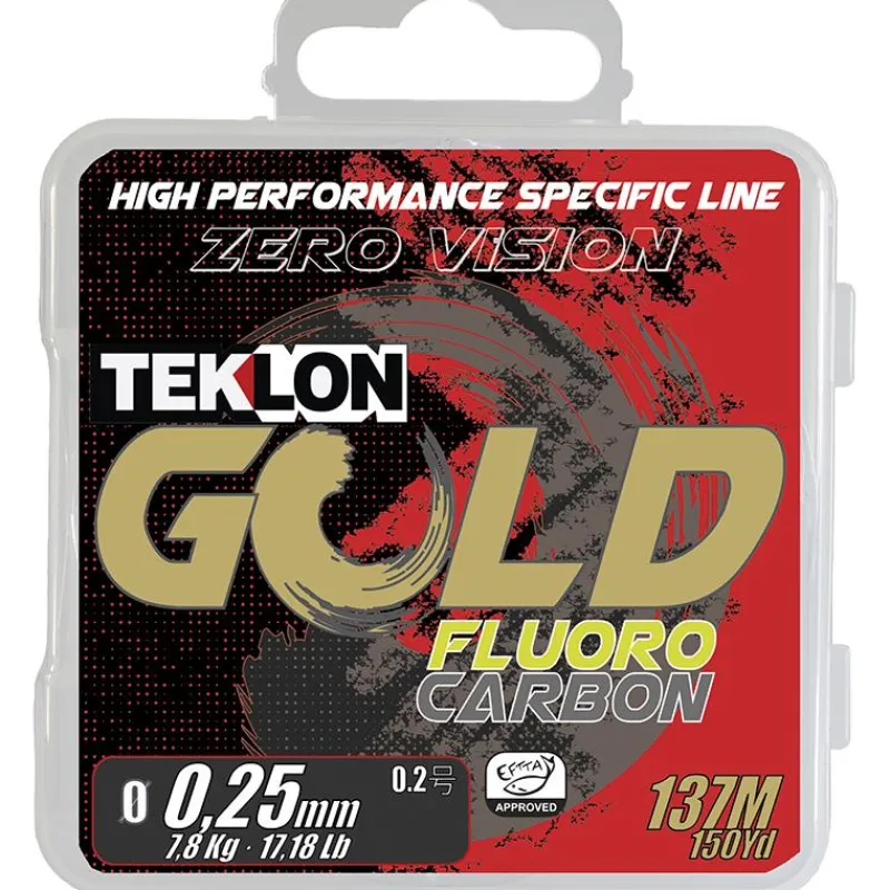 Teklon Fils - Tresses - Bdl Carnassier^Fluorocarbone Gold Fluorocarbon