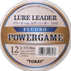 Toray Fils - Tresses - Bdl Carnassier^Fluorocarbone Power Game - 30M