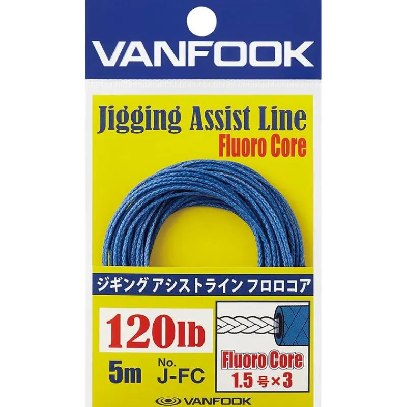 Vanfook Hameçons^Fluorocarbone Jigging Assist Line Fluoro Core J-Fc