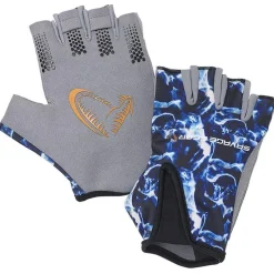 Savage Gear Anti-Uv^Gants Homme Marine Half Glove