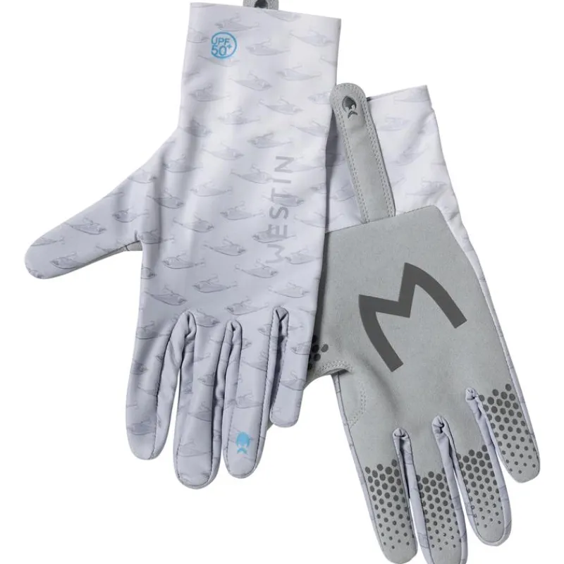 Westin Anti-Uv^Gants Solar Upf Glove - Grey