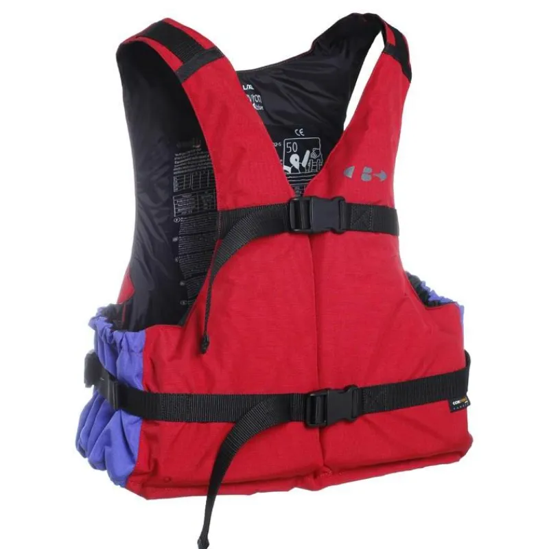 Egalis Gilets & Harnais^Gilet Aide A La Flottabilite Aveyron Nature - 70N - Rouge