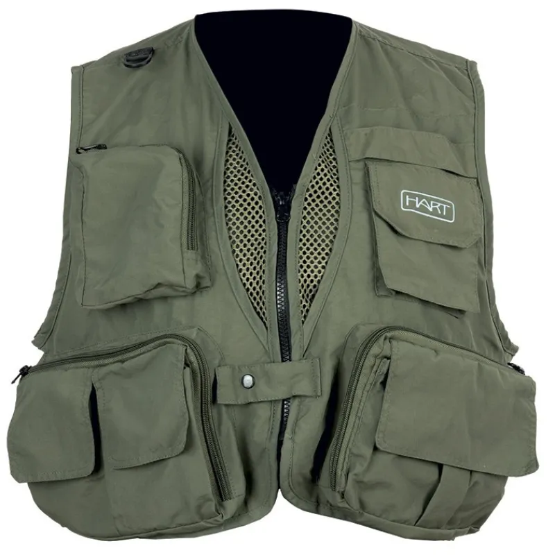 Hart Gilets & Chest Packs^Gilet De Pêche Rover - Kaki