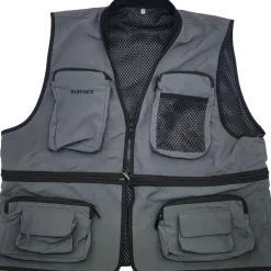 Gilet De Pêche Suissex Ruvuma - Gris