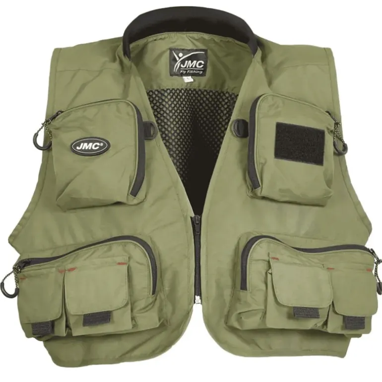 Gilet De Peche Jmc Diplomat V2 - Olive