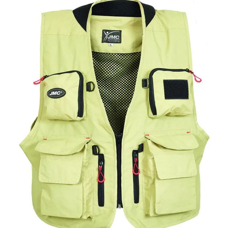 JMC Gilets & Chest Packs^Gilet De Peche Tradition V2 - Olive