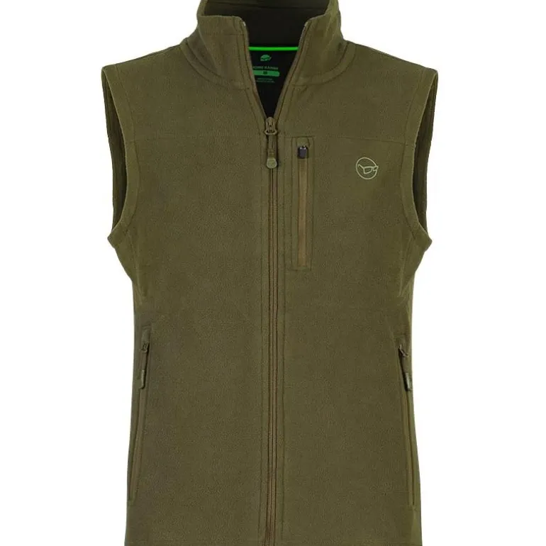 Gilet Sans Manche Homme Korda Kore Fleece - Olive