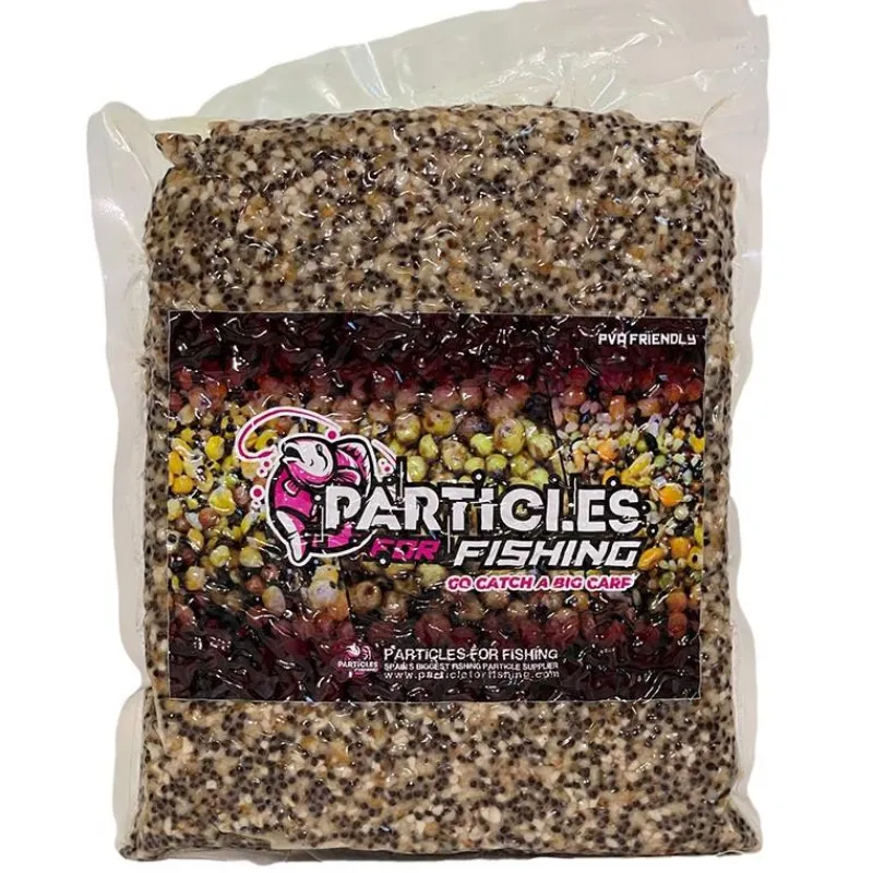 Particles for Fishing Appâts Carpe^Graine Préparée Mélange Croquant