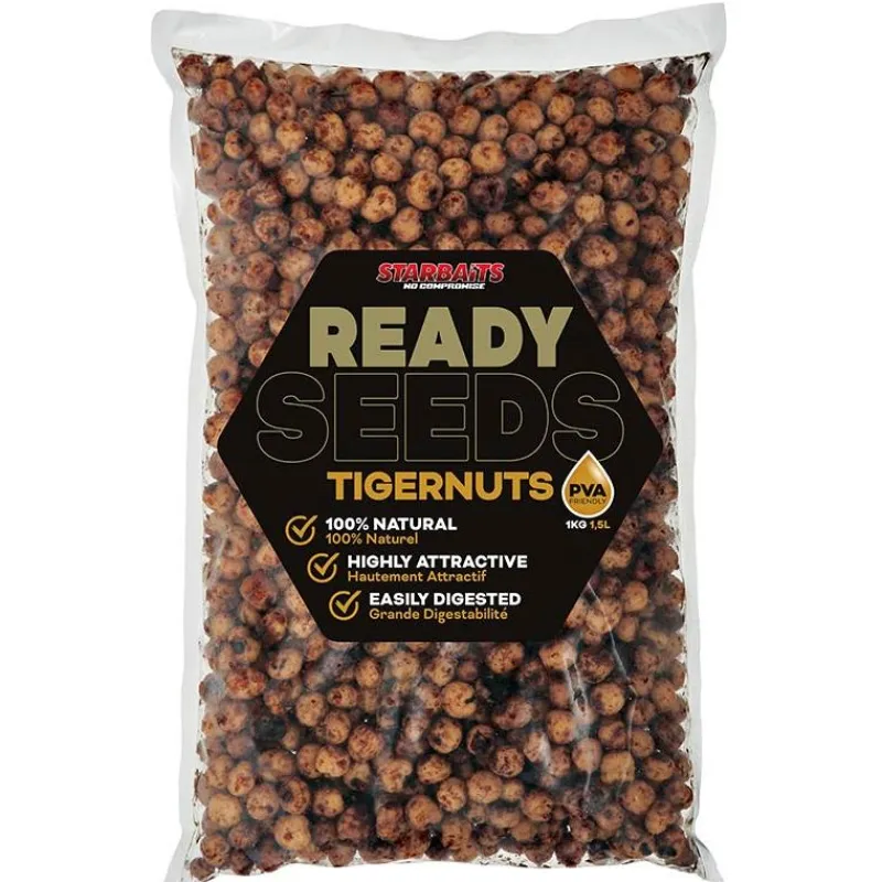 Starbaits Appâts Carpe^Graine Préparée Ready Seeds Tigernuts