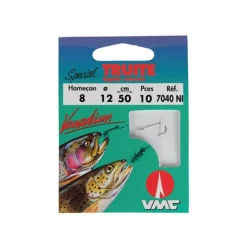 Hamecon Monte Vmc Truite Appats Naturels - Par 10