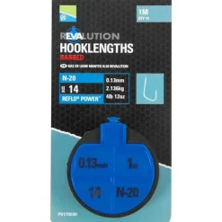 Preston Innovations Feeder^Hamecon Monté Revalution Hooklengths N-20