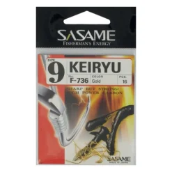 Sasame Hameçons^Hamecon Simple Mer Keiryu Hook - Gold
