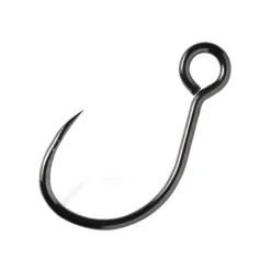 Hamecon Simple Vmc 7237B Light Inline Barbless Black Nickel - Pack