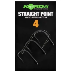 Korda Montages Carpe^Hameçon Carpe Straight Point Barbless