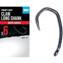 Nash Montages Carpe^Hameçon Carpe Claw Long Shank