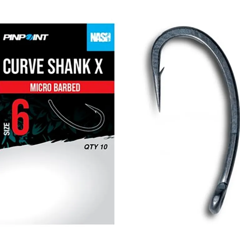 Hameçon Carpe Nash Curve Shank X