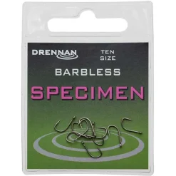 Hameçon Drennan Specimen Barbless